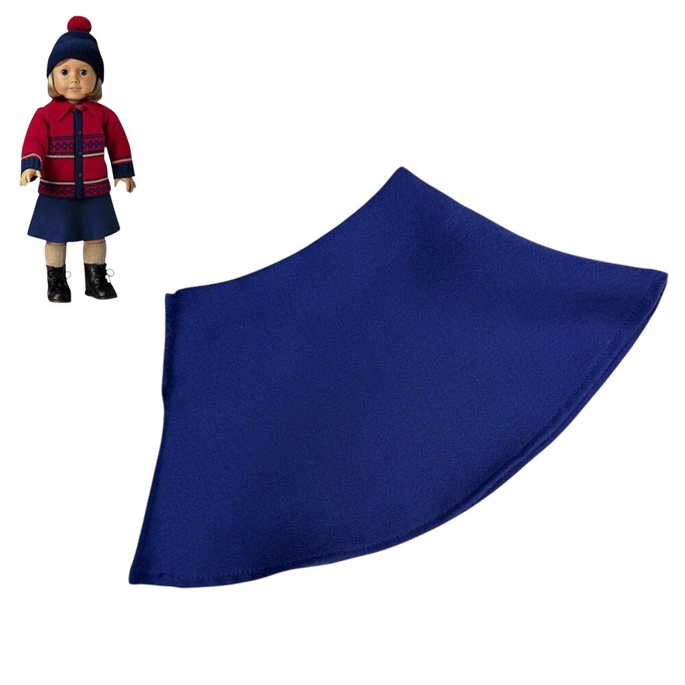 American Girl Kit Doll Skirt Treehouse Outfit Accessory Navy Blue Winter Play